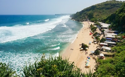 Pantai Indrayanti 15 Destinasi Wisata Terpopuler di Joga